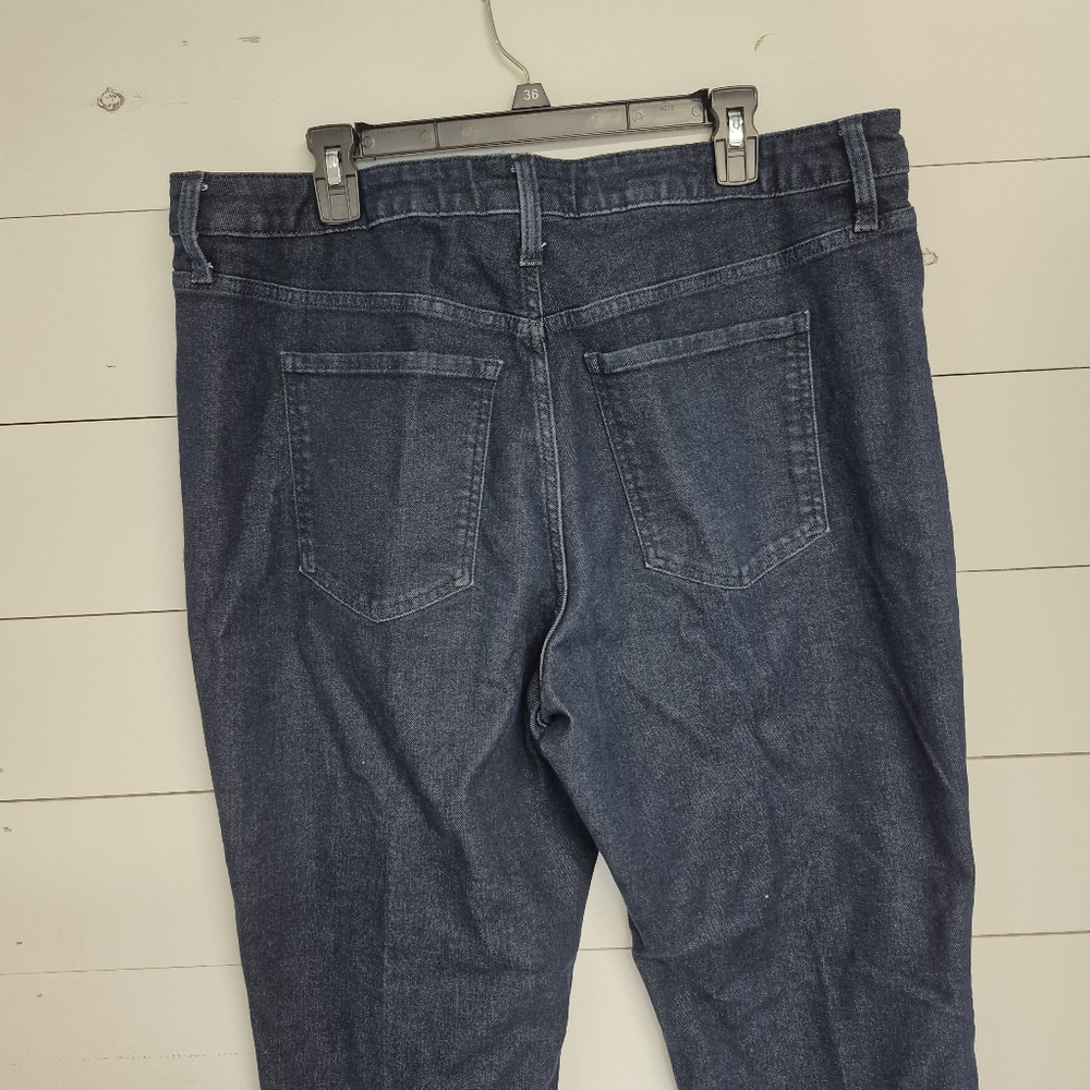 Terra & Sky Plus Size Dark Blue Jeans - Picture 4 of 5